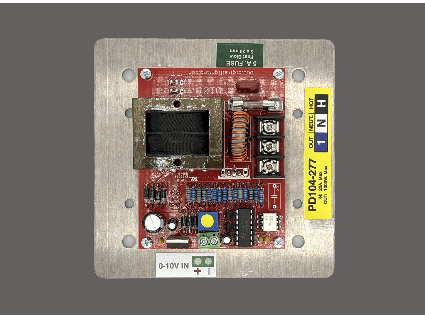 0-10V 277V dimming module