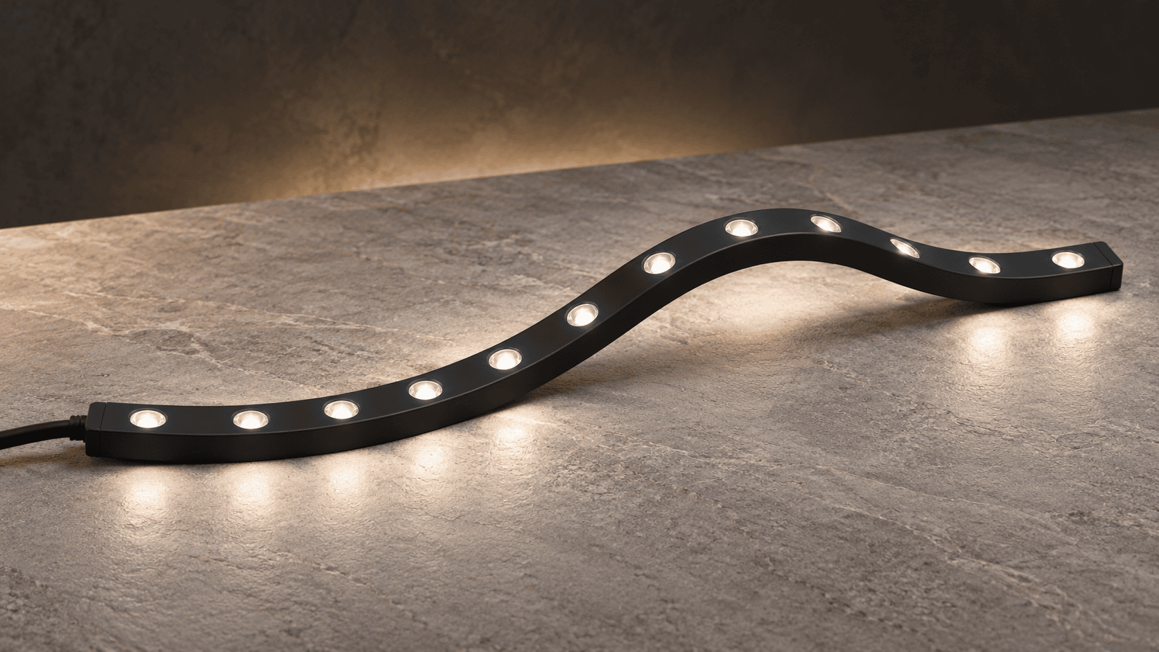 verticalFlexible linear light in an S-curve-2